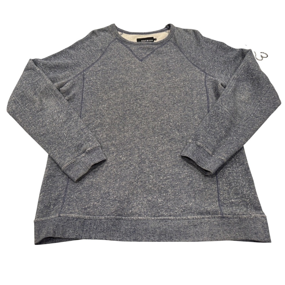 BESPOKEN Men's Crewneck Sweatshirt Size M blue